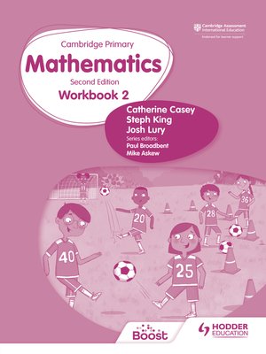 cover image of Cambridge Primary Mathematics Workbook 2